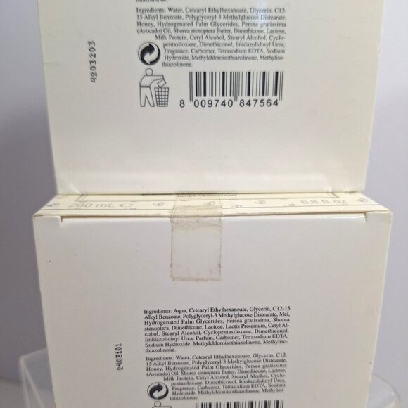 Perlier Honey Miel Nurturing Body Balm Lotion Bath Shower Cream 4 Lot - Picture 11 of 12